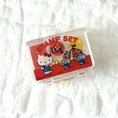 リーメント ハローキティの文房具 ⑦スタンプセット 廃盤 ミニチュア