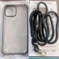 ✨セール❤️iPhone 13ProMax 肩掛け 斜めかけ 縄掛けケース 透明