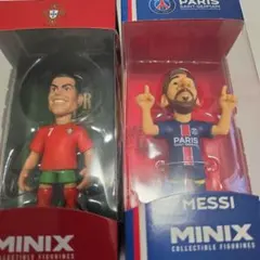 MINIX サッカー選手 フィギュア 2体セット - メルカリ