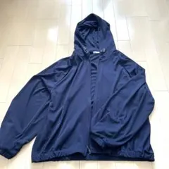 GLACIER フード付きジャケット Lサイズ ネイビー