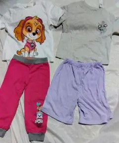 パウパト　GAP新品Тシャツ　Ｈ&ＭTシャツパンツサイズ100 2つ未使用セット