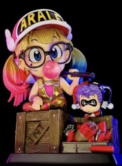 Dr.スランプ アラレちゃん ハーレイ・クイン アラレちゃん 樹脂彫刻フィギュア