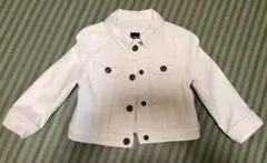baby Gap ホワイト デニムジャケット 12-18M