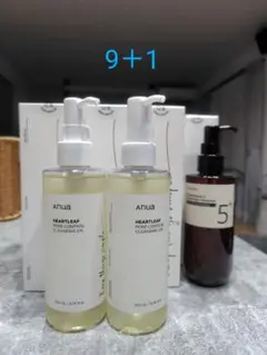 【新品】Anua クレンジングオイル　9個　おまけ付