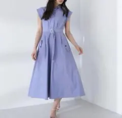 NATURAL BEAUTY BASIC シャツ ロングワンピース