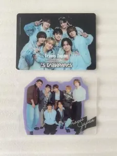 集合 Travis Japan s'travelers トレカ ツアーグッズ