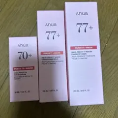 【新品未開封】Anua ピーチ77＋ナイアシントナー ミルク ピーチ70セラム