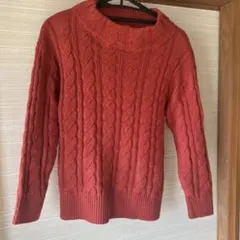 OPAQUE.CLIP ケーブルニット セーター　美品