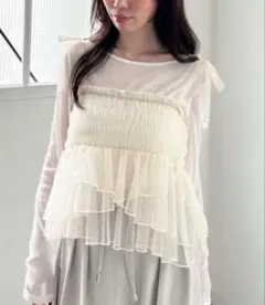 archives チュールペプラムキャミ