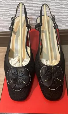 coca パンプス S 22〜22.5cm 黒 上品 美品のサムネイル