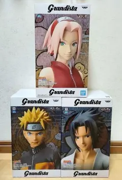 グランディスタ ナルト フィギュア 未開封 3体