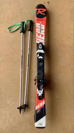 ROSSIGNOL HERO 110cm KID-Xビンディングセット - メルカリ