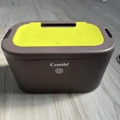 Combi おしりふきウォーマー ブラウン/イエロー