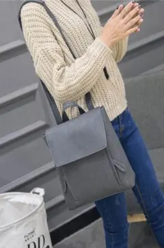 2way リュック ショルダー グレー バッグ