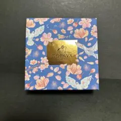 GODIVA 空箱 花柄