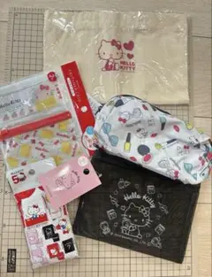 【未使用】ハローキティ サンリオ ポーチ バッグ 巾着　おまとめセット