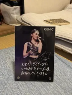 GENIC 金谷鞠杏　アクリルパネル