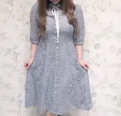 アンミール 総レース ワンピース