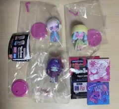 ウイルスイーツ　グレープキャンディ　ホワイトチョコレート　カラフルマシュマロ
