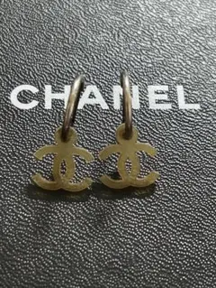 CHANEL ダブルCロゴ フックピアス