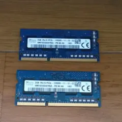 SK hynix ノートPCメモリ PC3L-12800S 8GB(4GB×2) - メルカリ