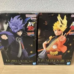 NARUTO　フィギュア　TVアニメ20周年記念衣装　ナルト　サスケ　セット売り