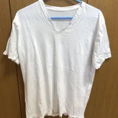 白いVネックTシャツ LLサイズ