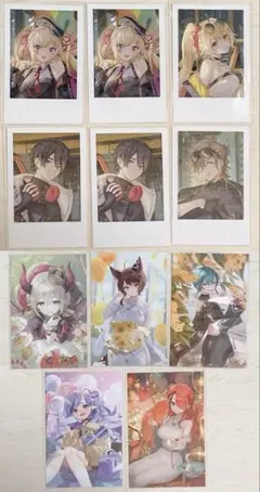 にじさんじ チェキ風カード ノスタルジアコレクション まとめ売り 11枚