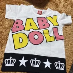 BABYDOLL 半袖Tシャツ ホワイト
