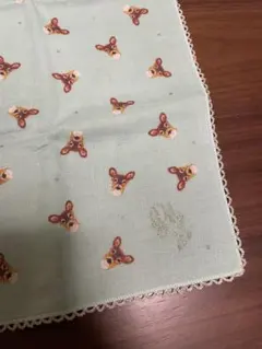 【新品未使用】JILL STUARTシカ 鹿 プリント ハンカチ