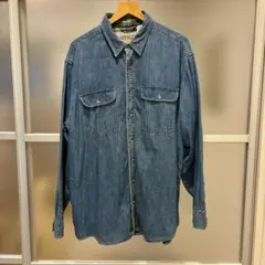 美品 80s ネオヴィンテージ LL.Bean カバーオール 裏地チェック XL