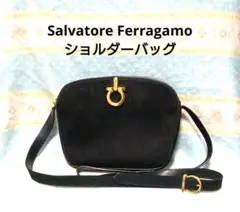 Salvatore Ferragamo ショルダーバッグ ガンチーニ スエードのサムネイル