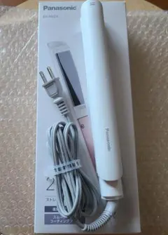 パナソニック　コンパクト　ストレートアイロン　EH-HV2A-W