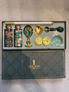 シーリングスタンプセット 多色ワックスビーズ