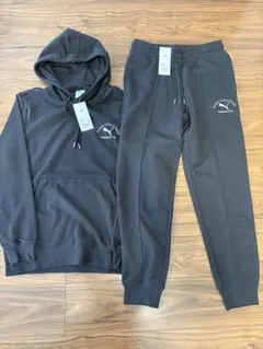 プーマ PUMA ブラック スウェットセット