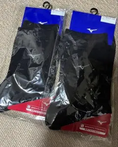【新品】MIZUNO ブレスサーモ ソックス 25～27cm 2セット ミズノ