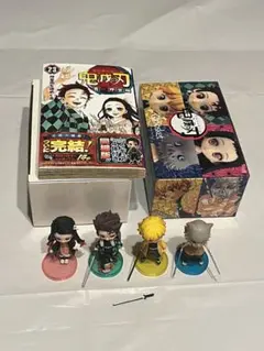 【限定セール価格】鬼滅の刃 フィギュア4体と23巻セット