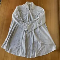 earth music&ecology ストライプ長袖シャツ