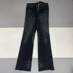 276■3万新品Lトルネードマートパンツベルボトムパイソン蛇BK 新作，大得価 276□3万新品Lトルネードマートパンツベルボトムパイソン蛇