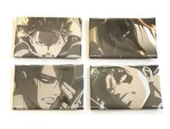 進撃の巨人　リヴァイ スクエア缶バッジ　リヴァイ二百景⑥