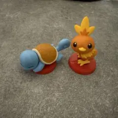 チョコエッグ ポケモン【アチャモ】【ゼニガメ】2体