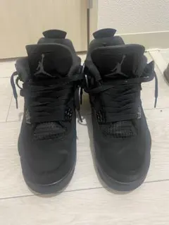【26cm】NIKE Air Jordan4 BLACK CATのサムネイル