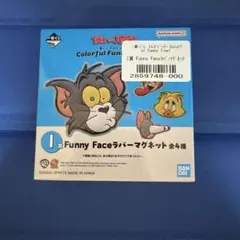 ※1箱 一番くじ トムとジェリー Funny Faceラバーマグネット 全4種のサムネイル