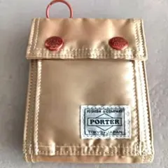 BEAMS×PORTER×UNITED ARROWS タンカー 長財布 ゴールド - メルカリ