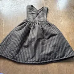 anneshirley チェックワンピース　S 90~100相当