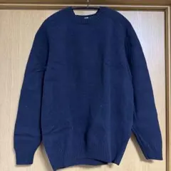 UNIQLO ネイビー クルーネックセーター L