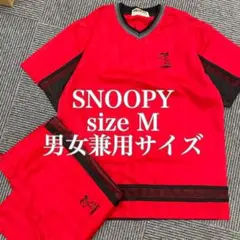 SNOOPY PEANUTS セットアップ レッド Mサイズ 男女兼用のサムネイル
