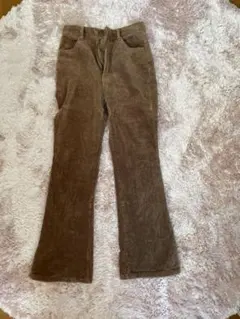 セミフレア コーデュロイパンツ