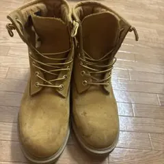 り*と様 Timberland ベージュ ハイカットブーツ