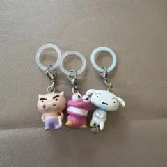 クレヨンしんちゃん めじるしアクセサリー シロ ぶりぶりざえもん ワニ山